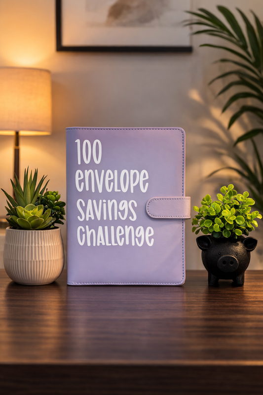 100 Envelope Savings Challenge Binder